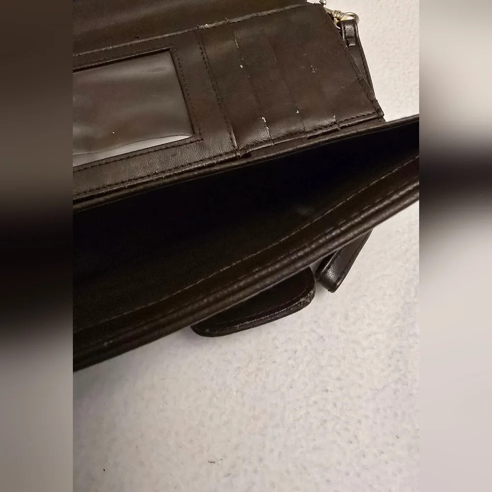 KL Collection Brown Wallet